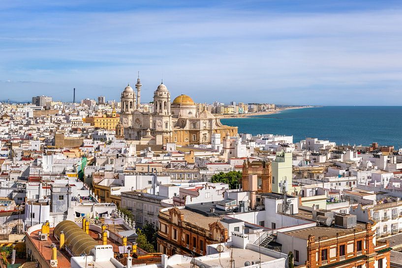 Cadiz Skyline by Voss photography