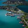 Vue d'un village de pêcheurs à Curaçao grâce à un drone sur Bfec.nl