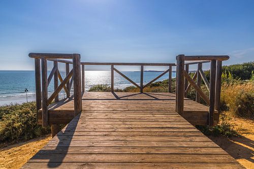 Uitzichtpunt over de zee