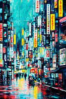 Retro-Futuristic Metropolis VI