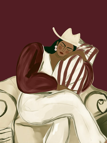 Sleeping Cowgirl