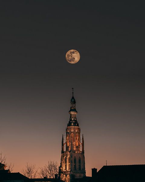 Pleine lune à Breda par visualsofroy