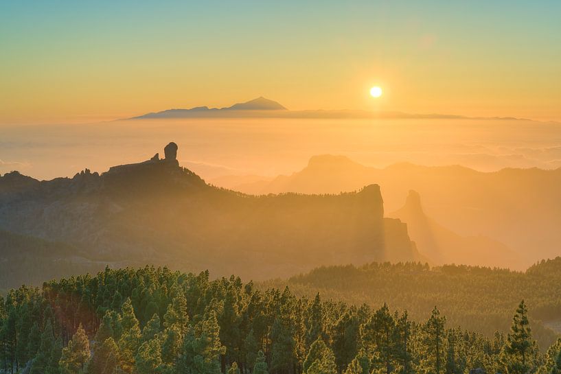 Mirador del Pico de Las Nieves Gran Canaria von Michael Valjak