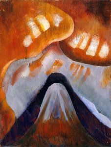 Arthur Dove, Berg und Himmel, um 1925