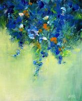 Blauwe bloemen