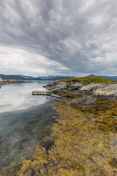 Rigger im Wasser Norwegen von Erik Borkent
