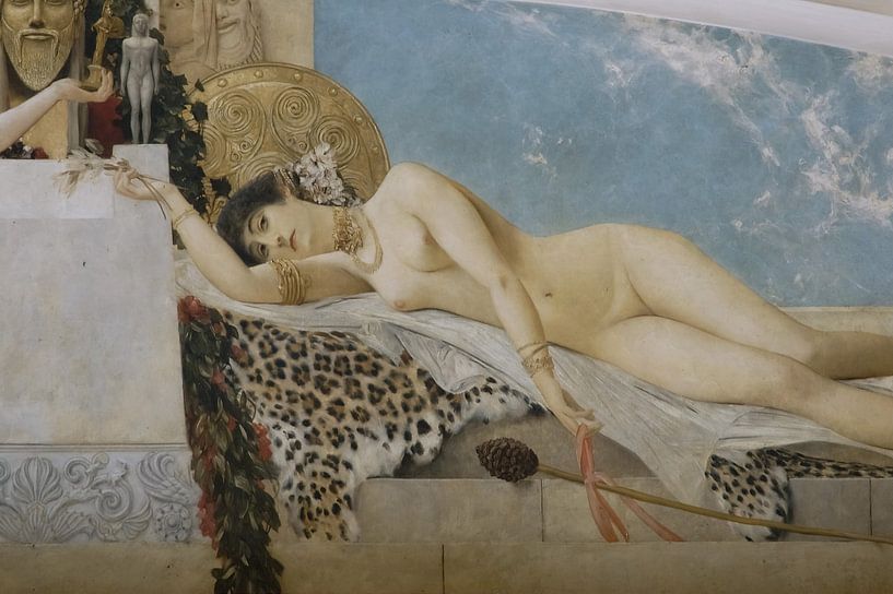 Der Altar des Dionysos - Gustav Klimt von Moonheart Artworks