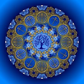 Kristallmandala-Gottesliebe umhüllt dich-MELEK METATRON