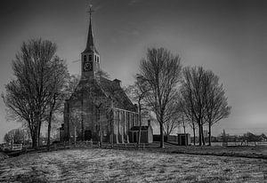 Nordholländische Reformierte Kirche Krommenie auf dem Krommenie-Deich