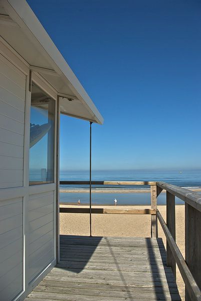 Chalet de sauvetage de la plage par Norbert Sülzner