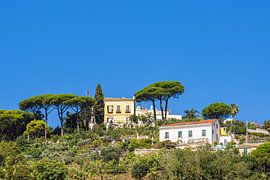Houses in the town of Vietri sul Mare on the Amalfi Coast in Ital by Rico Ködder