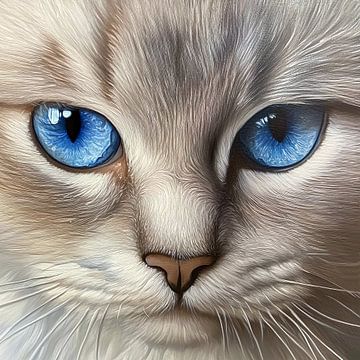 blue eyes van Lauri Creates