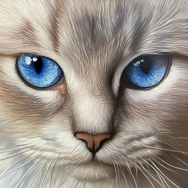 blaue Augen von Lauri Creates