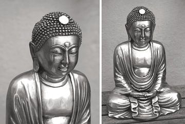 Buddha-Diptychon von Inge Hogenbijl