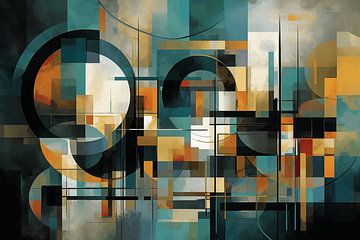 Geometric symphony by Lisa Maria Digital Art