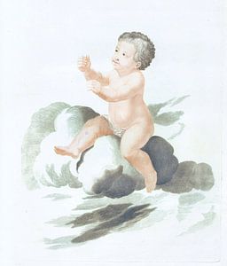 Un enfant sur un nuage sur Atelier Liesjes