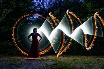 lightpainting - tubestories by Marjolein Hermans