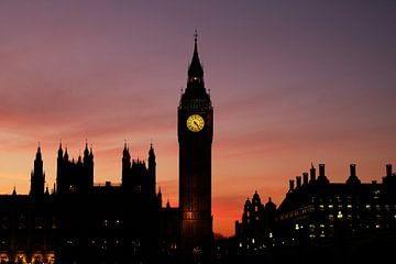 London - Big Ben by Walljar