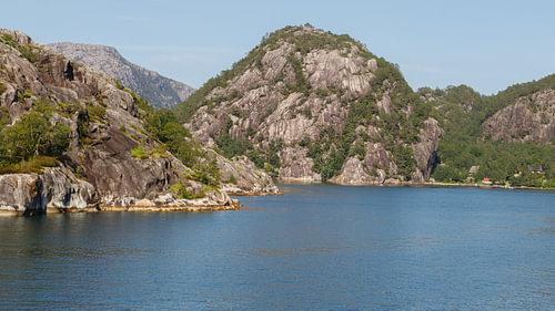 An idyllic fjord in Norway
