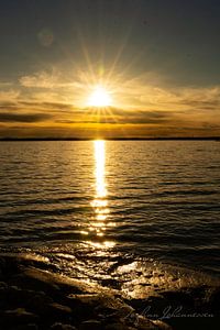Coucher de soleil en juin