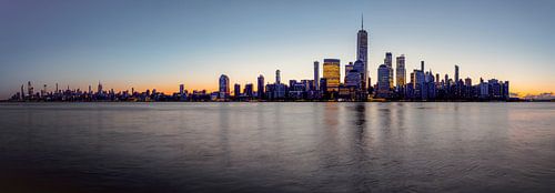 New York Skyline by Arnold van Wijk