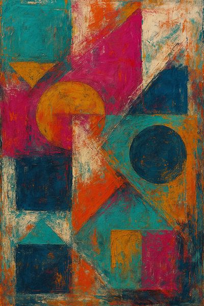 Abstract Bold Fragment by Moonheart Artworks