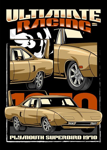 Plymouth Superbird Muscle Car von Adam Khabibi