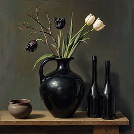 Stilleben mit Blumen von The Nudes Gallery