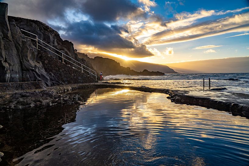 Coucher de soleil El Hierro par Peter Schickert