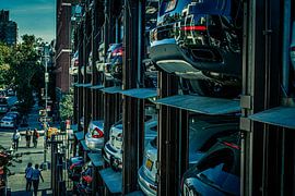 New York City Photo on Canvas – Brooklyn Bridge Dumbo Wall Decoration  Car Garage by FotoDennis.com | Werk op de Muur