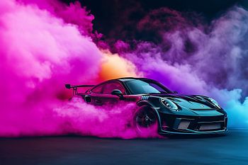 Neon Drift Supercar