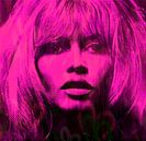Motief Brigitte Bardot Roze Liefde Pop Art PUR van Felix von Altersheim thumbnail