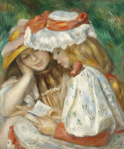 Zwei lesende Mädchen, Pierre-Auguste Renoir