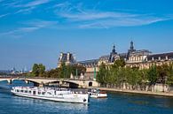 Blick über die Seine in Paris, Frankreich van Rico Ködder thumbnail