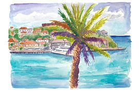 Saint Barth Serenity mit La Pointe und Hafenblick