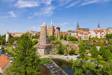 Bautzen Stadspanorama van Sylvio Dittrich