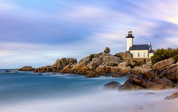 Leuchtturm Pontusval, Bretagne, Frankreich