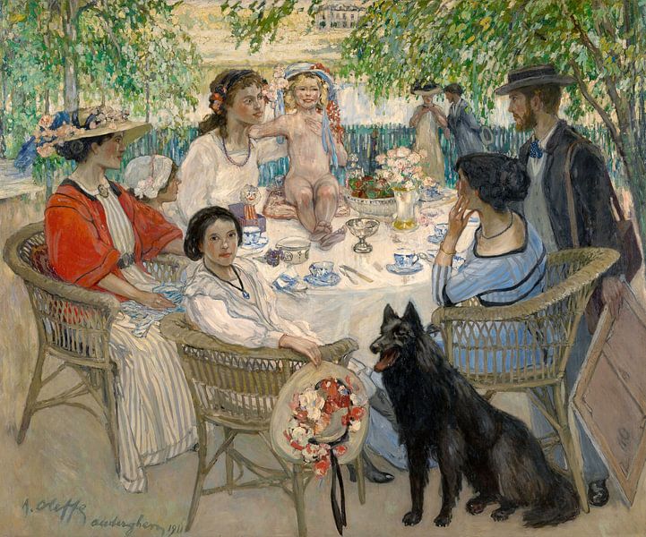 Auguste Oleffe, printemps par finemasterpiece