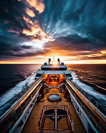Sunrise on deck