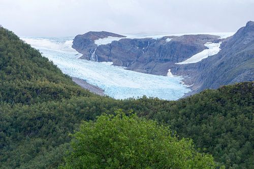 View of glacier Norway