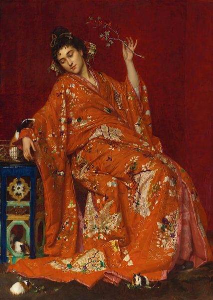 The Japanese woman, Emile Villa by Masterful Masters