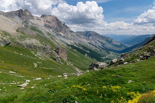 Vue sur les Alpes françaises