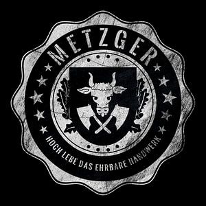 Metzger, Fleischer, Zunftwappen, Handwerk