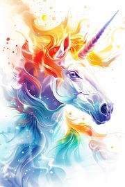 Licorne scintillante sur ARTemberaubend