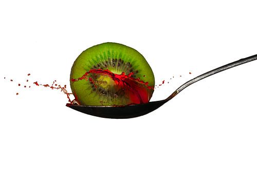 Kiwi splah fotografie