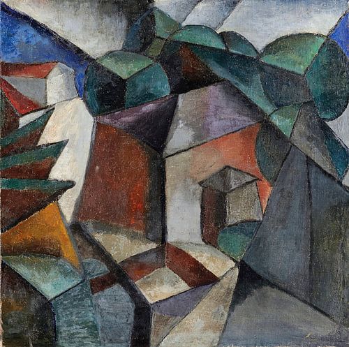 Lyubov Popova - Untitled composition