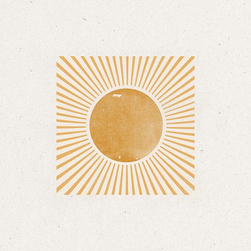 Radiant Sunburst by THE MIUUS STUDIO