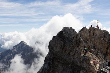 Zugspitz berg van Marjolein De groot