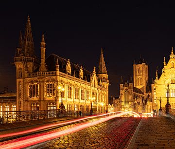 Ghent By Night by Nicola Mathu
