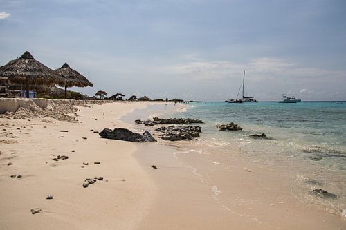 Strand op Klein Curacao